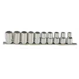 John Deere 10-Piece 1/2 inch Metric Drive Socket Set - #TY19925