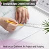 Mr. Pen Steel Rulers, 6 inch and 12 inch Metal
