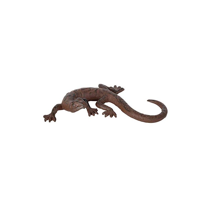 Esschert Design Lizard Wall Decoration, 7.137 by 4.017 by 1.209-Inch