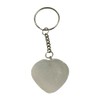 VIE Naturals Crystal Heart Keychain, 10x3cm, Selenite