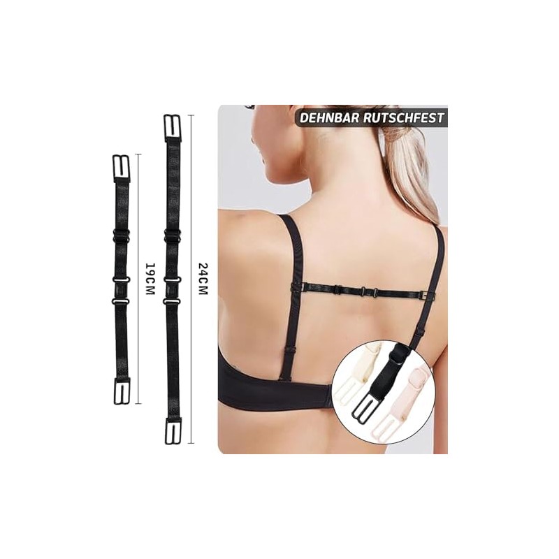 20 Piezas Extensor de Brasier para Mujer, Tirantes para Brasier
