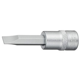 TONE Driver Bit Socket 2H-M2 Drive Angle 0.03 inch (6.35 mm) (1/4") (-) 0.8 x 6.0