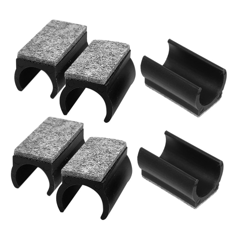 Tofficu 4sets Non Slip Chair Leg Protectors Durable U Shaped