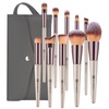 HEYMKGO- Juego de brochas de maquillaje profesional: contiene 10 brochas