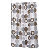Carnation Home Fashions SC-FAB/ST/MDN Madison Stall Size Fabric Shower Curtain,
