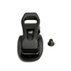 [FLUX BINDING] Flux FSP1232 Toe Ratchet Buckle / (Both Left and Right) Screws Included, Binding Parts for Binding, Toes, Black, 1 Piece