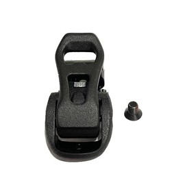 [FLUX BINDING] Flux FSP1232 Toe Ratchet Buckle / (Both Left and Right) Screws Included, Binding Parts for Binding, Toes, Black, 1 Piece