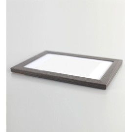 Ideal Trend S215 Wooden Picture Frame Plexi Acrylic Collage Wall Decoration Poster Square 20 x 20 cm Grey