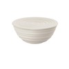 Guzzini - Tierra, M Bowl with Lid - Milk White,