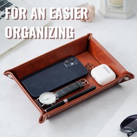 INNObeta 50th Birthday Gifts for Men, Him, Valet Tray for Male - WE FORMALLY ANNOUNCE THAT YOUR FORTIES HAVE OFFICIALLY COME TO A CLOSE