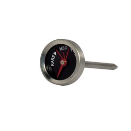 HENDI Pocket Thermometer, Penetration Meter, Kitchen Thermometer, Meat Thermometer, 50 mm Stainless Steel Probe, Diameter 25 x (H) 70 mm, Stainless Steel