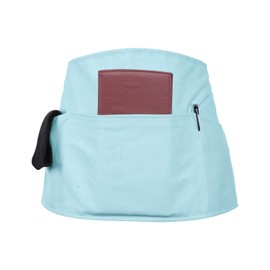 GNEGNI 3 Pockets Waist Apron-Waitress Waiter Server Apron Short Half Uniform Apron