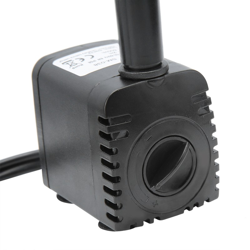 Plastic 3 in 1 600L/H 8W Aquarium Fish Tank Submersible