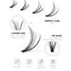 Natural Lash Clusters Wispy Eyelash Clusters Fluffy Cluster Eyelash Extensions