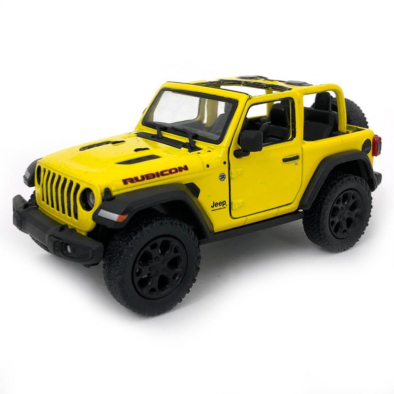 KINSMART Jeep Wrangler 2018 escala 1:34 Die Cast Model 4