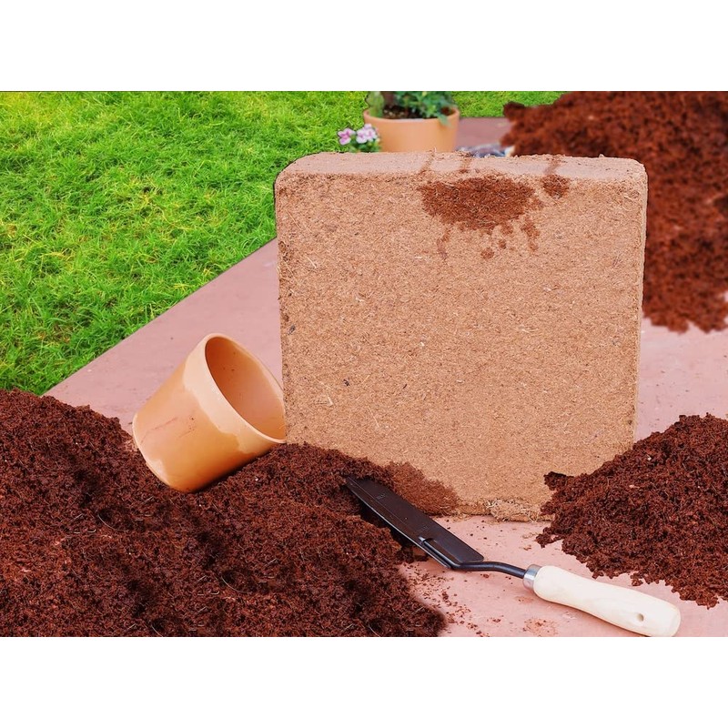 Coco Coir for Plants 1-Pack – 2.6 Cu. Ft. Compressed