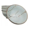 Set Of 4 Japanese Soushun Sakura Cherry Blossoms Porcelain Soup