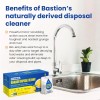 Bastion Lemon Scent Foam Kitchen Sink Freshener Pods for Drain