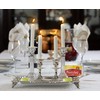Olive Oil Tea Light Candles - 40 Pack - Clear