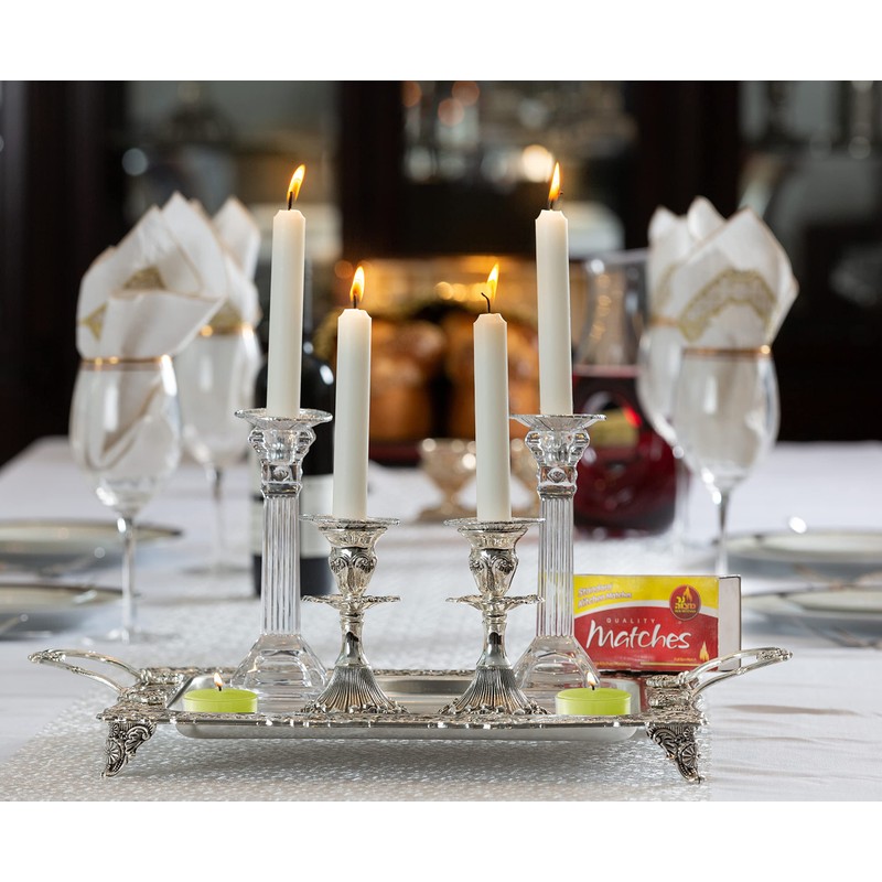 Olive Oil Tea Light Candles - 40 Pack - Clear