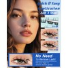 Obeyalash Selbstklebende Wimpern Natürliche Pre Glue Cluster Lashes mit Wimpernpinzette
