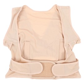 Women Adjustable Posture Corrector Shoulder Back Chest Body Shaper Bra SupportSkin Color XL