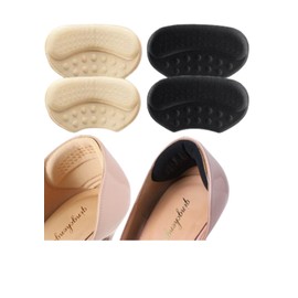 2 Pairs Heel Grips for Shoes Anti-Slip Back of Heel Cushion Inserts Heel Grips Pads Loose Shoes Women Men Sneakers High Heels Sneakers Leather Shoes Heel Blister Protectors Gel Heel Liners
