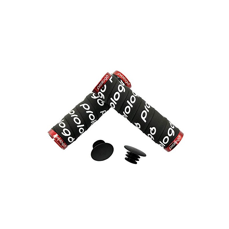 Prologo Chameleon Lock-on Innovative Grips, Black/White, PR2219