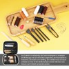 Riddur 46 Pieces Leather Sewing Kit, Leather Sewing Tool Set