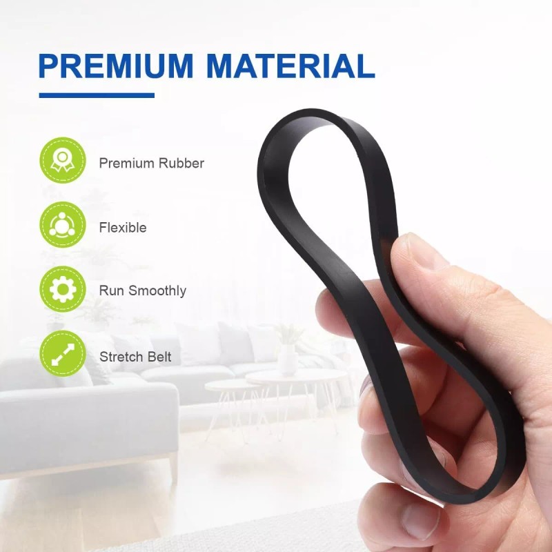 LANMU Bissell Model 2910, 2987, 2806 Replace Flat Pump Belt