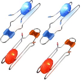 The Dreidel Company Light-Up Gyro Wheel, Yo-Yo Like Rail Twister with Sensory Spinning and Lighting Effects, Stocking Stuffers for Kids 8.5" Inches (Single-Pack)