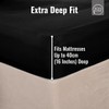 Rohi 16"/40cm Extra Deep Fitted Sheets King Size – Soft