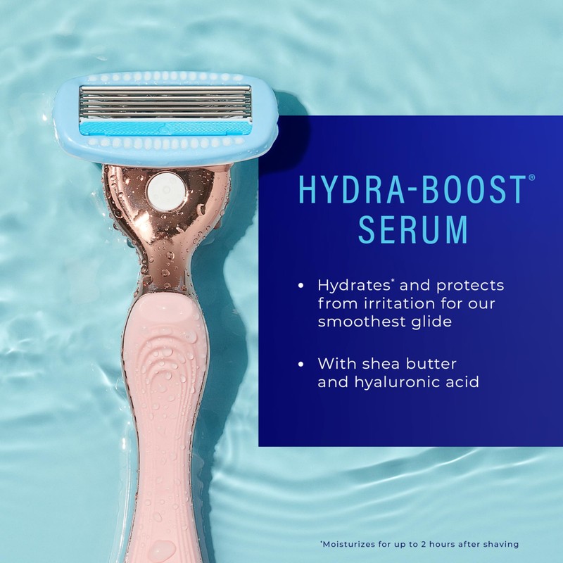 Schick Hydro Silk Rose Gold Metal Razor for Women |