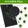 2 Pack XQ True HEPA Replacement Filter X Compatible with