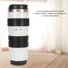Coffee Cup Camera Lens Coffee Cups Cup with Lid Stainless