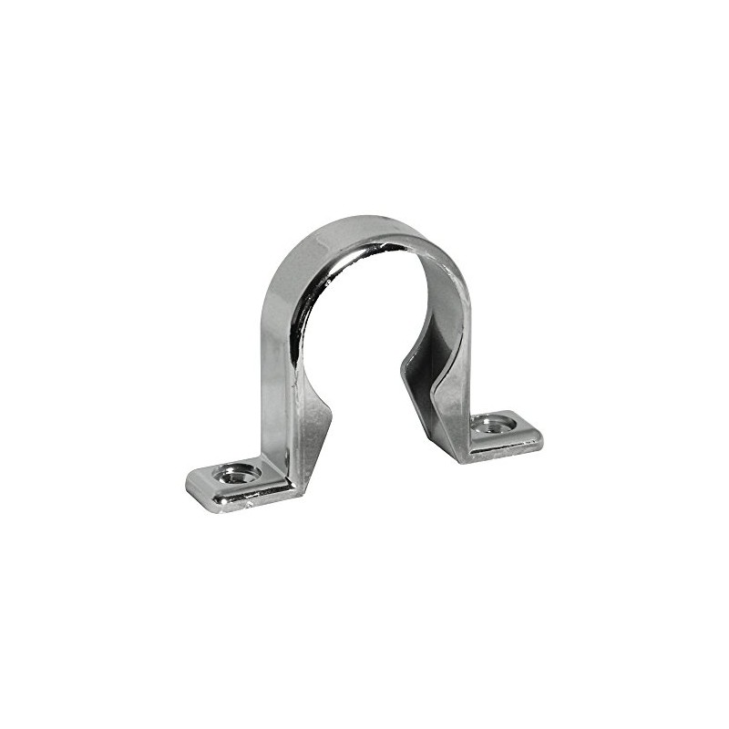 FloPlast CW35 CW35-40MM Chrome Style ABS Waste Pipe Clip (Pack