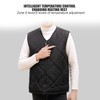 Electric Heated Vest USB Charging Winter Warm Body Thermal Tempertature