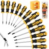 HORUSDY 13-Pieces Torx Screwdrivers Set, T5 - T40, Magnetic Torx