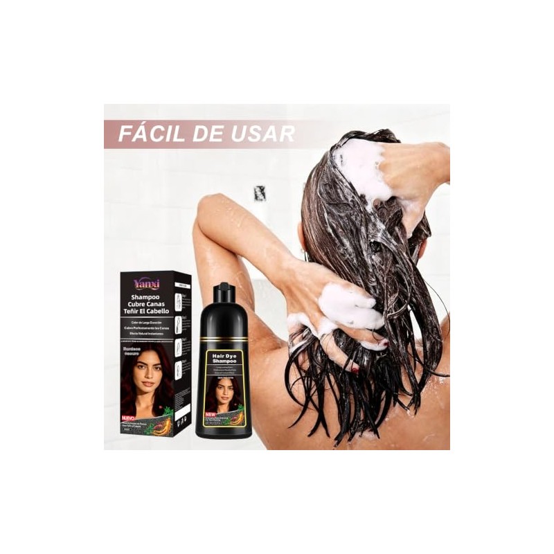 Champú para teñir el cabello, protector natural para teñir el