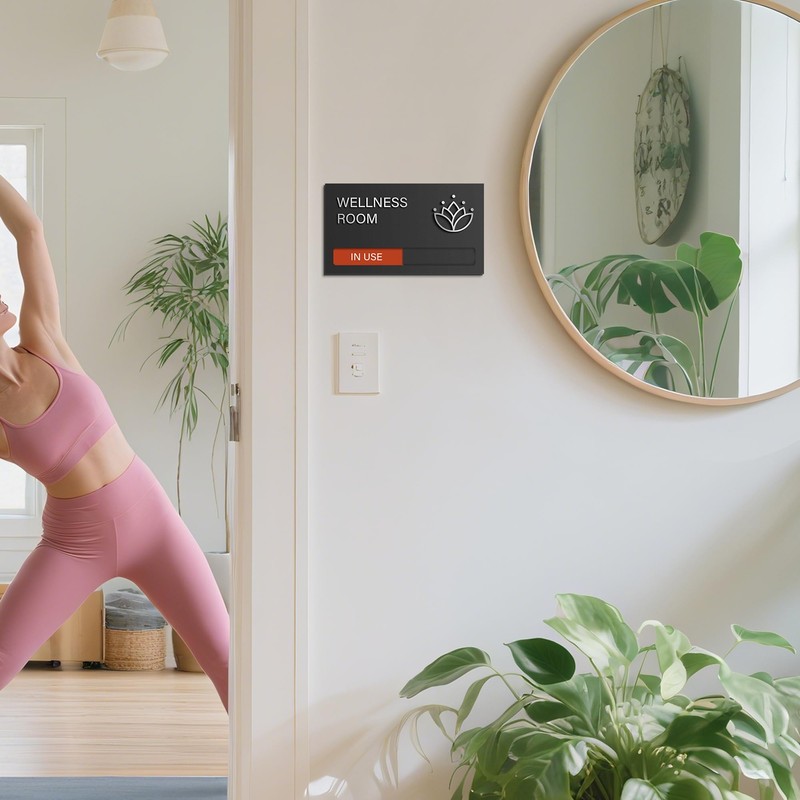Wellness Room Sign - Do Not Disturb, Door Signs for