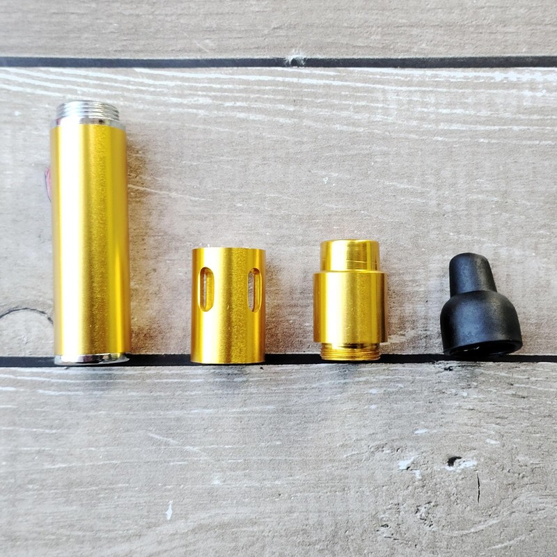 Refillable Portable Lighter, Jet Flame Torch Lighter Fame Kitchen Cooking,Gold（2PCS）