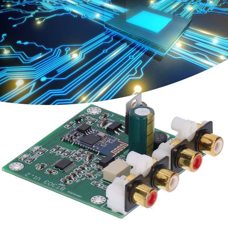 Bluetooth 5.0 Decoder Board Adapter Converter Module AC6‑12V/DC7‑15V