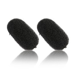 2Pcs Bump It Up Volume Hair Base,Hair Padding Tool,Volume Hair Bump Inserts Hair Pads Hair Bump Up Clip for Women Girls DIY Hairstyles (Black)