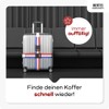 Luggage Strap Set of 4 – Suitcase Straps Safe &