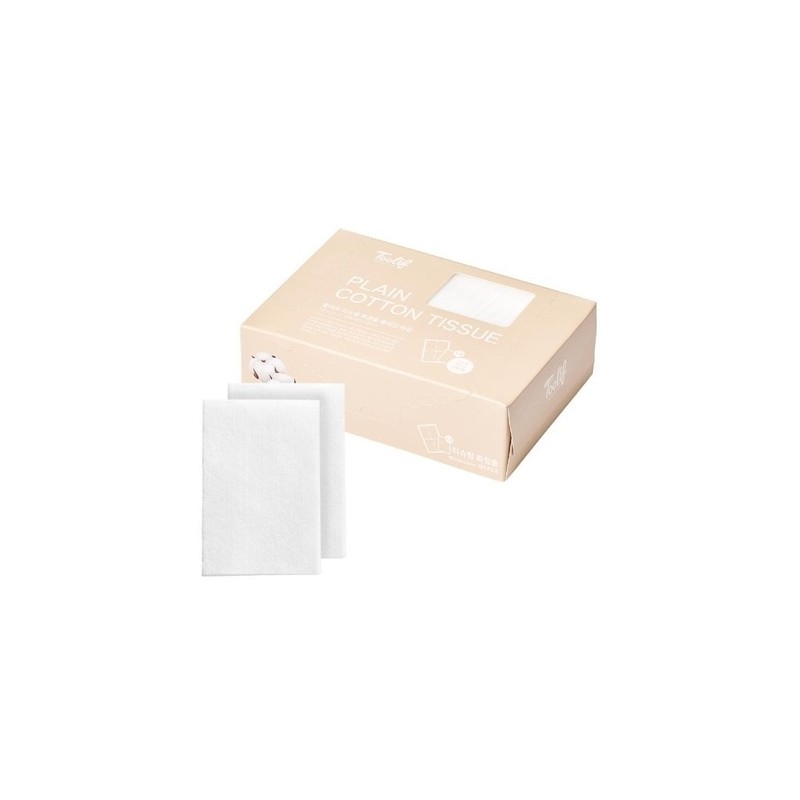 Tissue type cotton pad plain type / 티슈형 화장솜 플레인