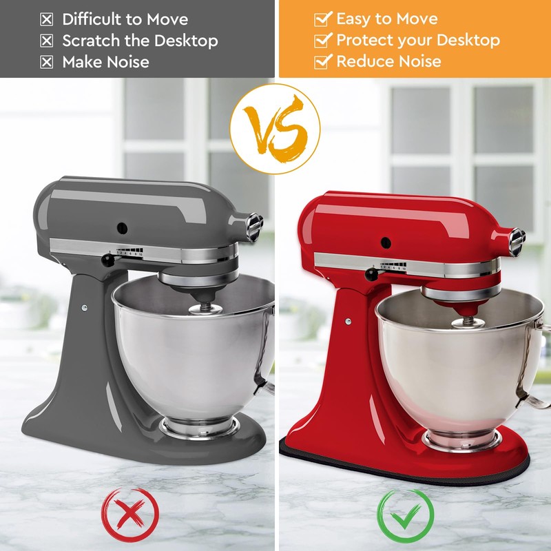 Sliding Mat for Stand Mixer,Mixer Mover Slider Mat Pad,Heat Resistant