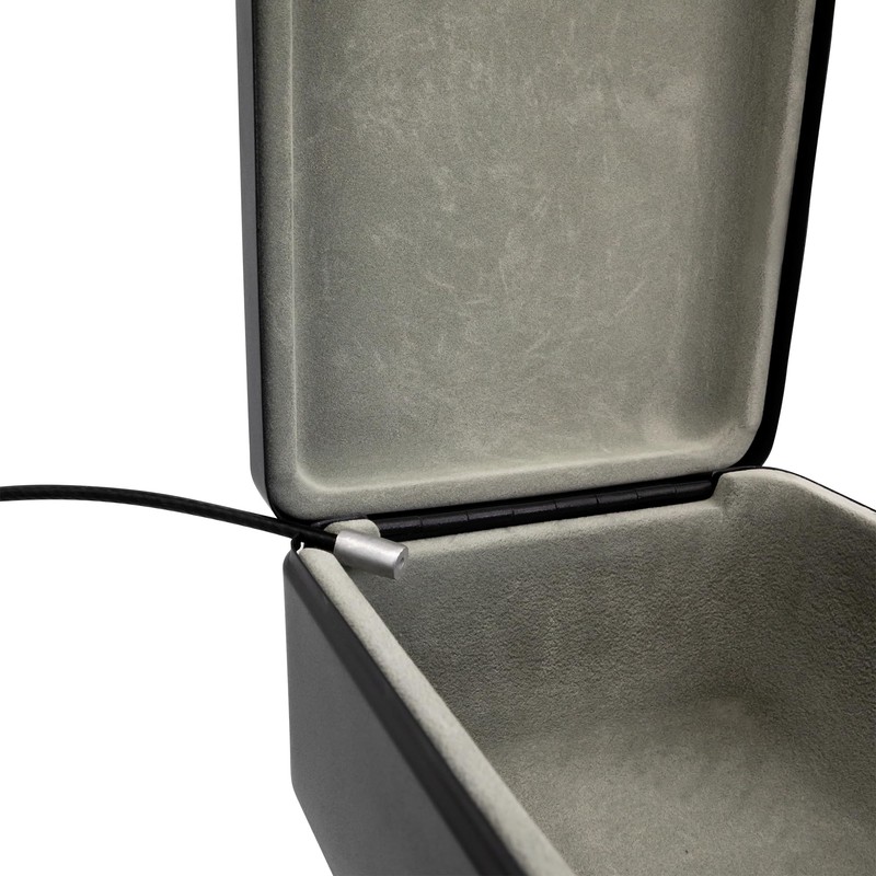 Idena 50119 Steel Security Box Black Safe with Combination Lock