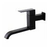 XYBSDBTNR Black Brass Swivel Spraying Bibcock Cold Tap Water Bathroom