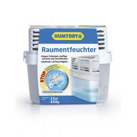 HUMYDRY Premium Dehumidifier Set | Eliminates Too High Humidity and Ensures an Optimal Indoor Climate | Maximum Safety | Suitable for Medium and Large Rooms such as Kitchen, Bedroom, Living Room,