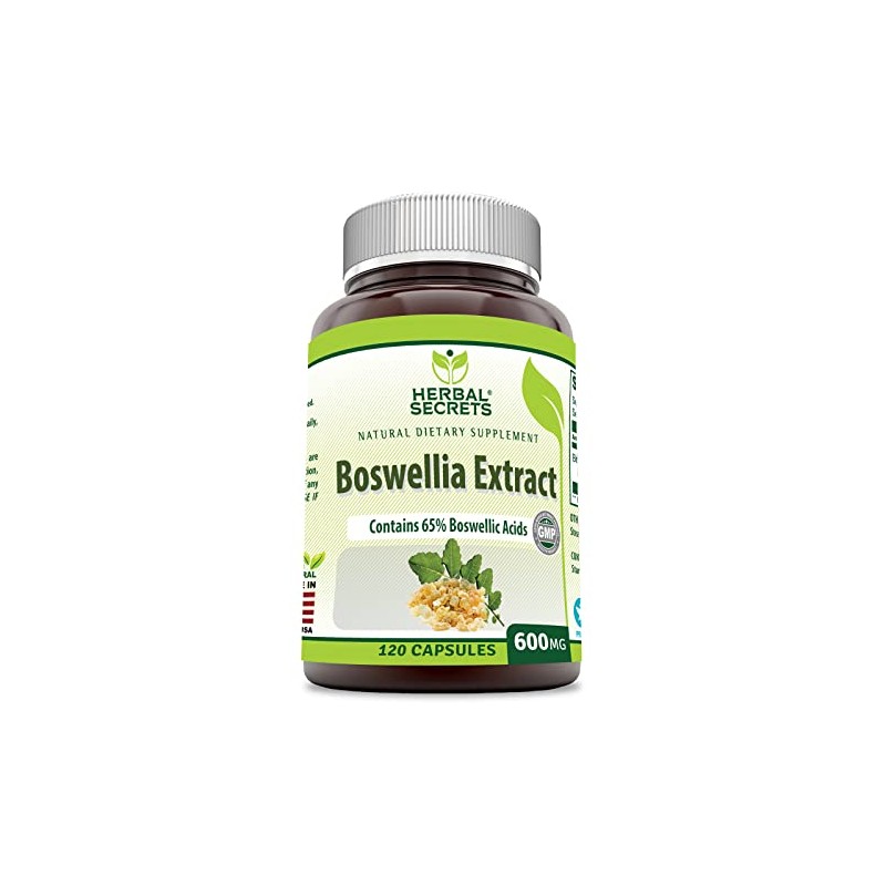 Suplemento Alimenticio | Extracto de Boswellia Serrata | 600 mg